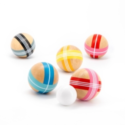 Pétanque en bois Boccia