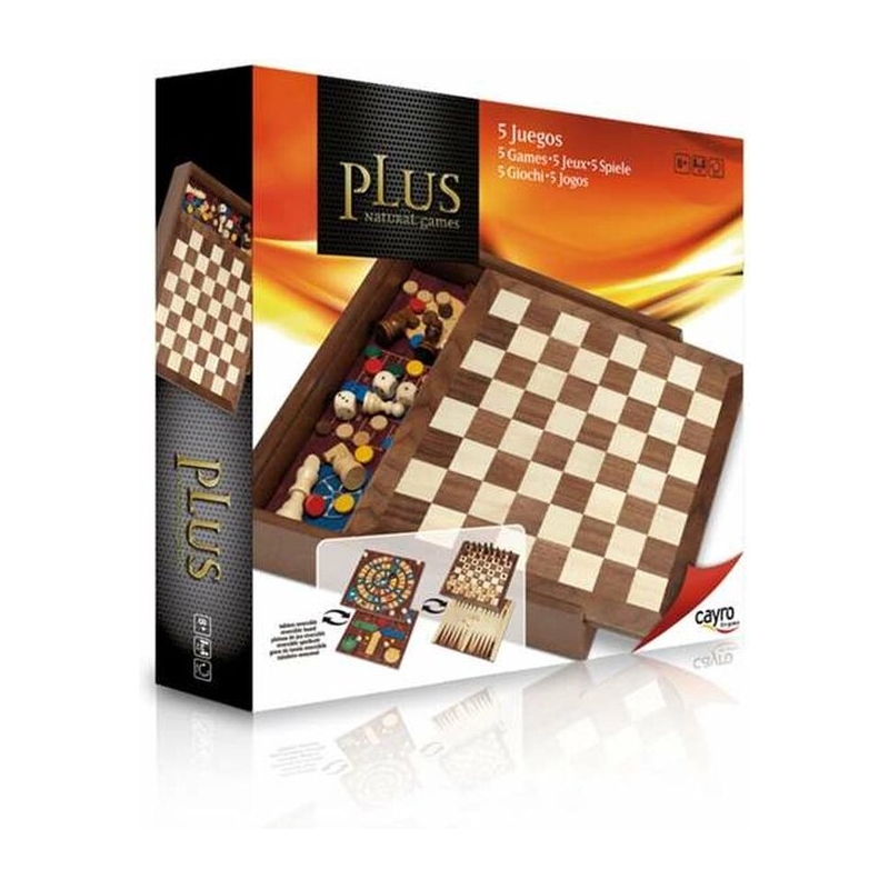 Coffret de jeux classiques 5 en 1