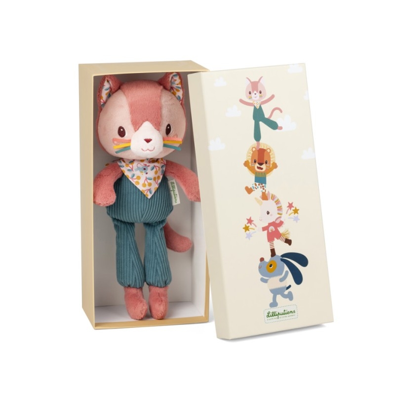 Peluche câline Jeanne