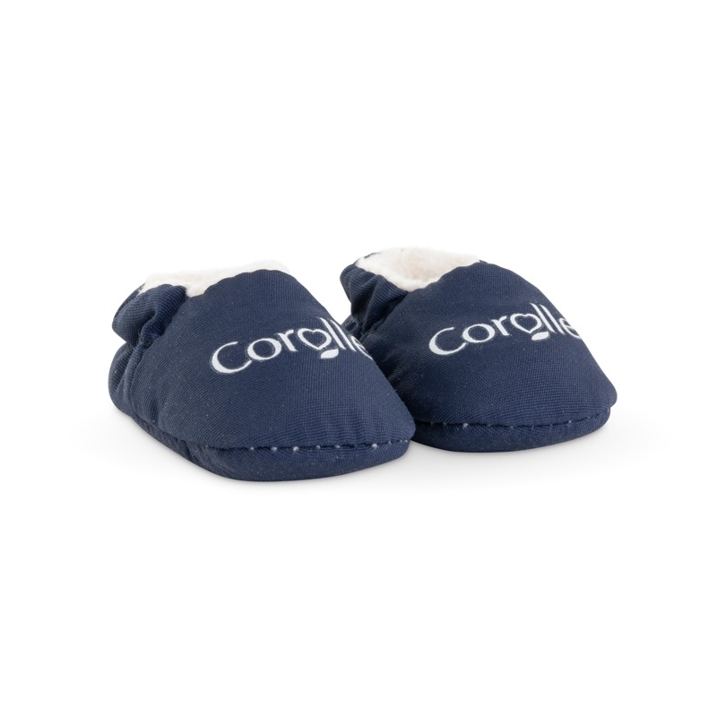 Chaussons bleu marine bb 30 cm