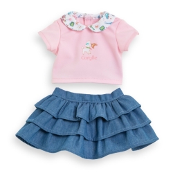 Vêtement WE à Paris - Robe et tshirt bb 36 cm
