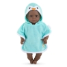 Vêtement cape de bain pingouin bb 30 cm