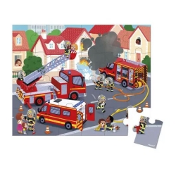 Puzzle 24 pièces - Pompiers