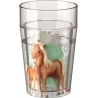 Gobelet paillettes - Cheval