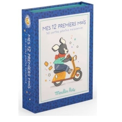 Puce & Pilou - Cartes mes 12 premiers mois