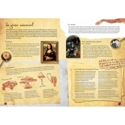 Livre maquette - La catapulte et l'arbalète de Léonard de Vinci