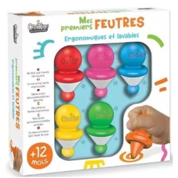 Mes premiers feutres - Formes ergonomiques 5 pcs