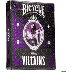 Jeu de cartes Bicycle - Les Vilains Disney