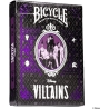 Jeu de cartes Bicycle - Les Vilains Disney
