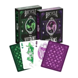 Jeu de cartes Bicycle - Les Vilains Disney