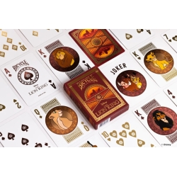 Jeu de cartes Bicycle - Le roi lion