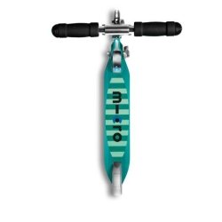 Trottinette Micro Sprite led - Rayures pétrole