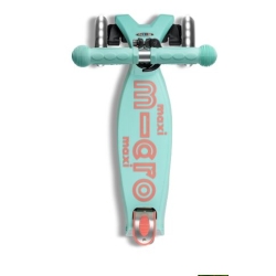 Trottinette Micro Maxi deluxe LED menthe