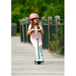 Trottinette Micro Maxi deluxe LED menthe