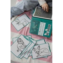 Kidydraw - Tablette à dessin animaux autour du monde
