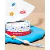 Olivio&Co - Cordon pour lunettes et accessoires en silicone - Bleu