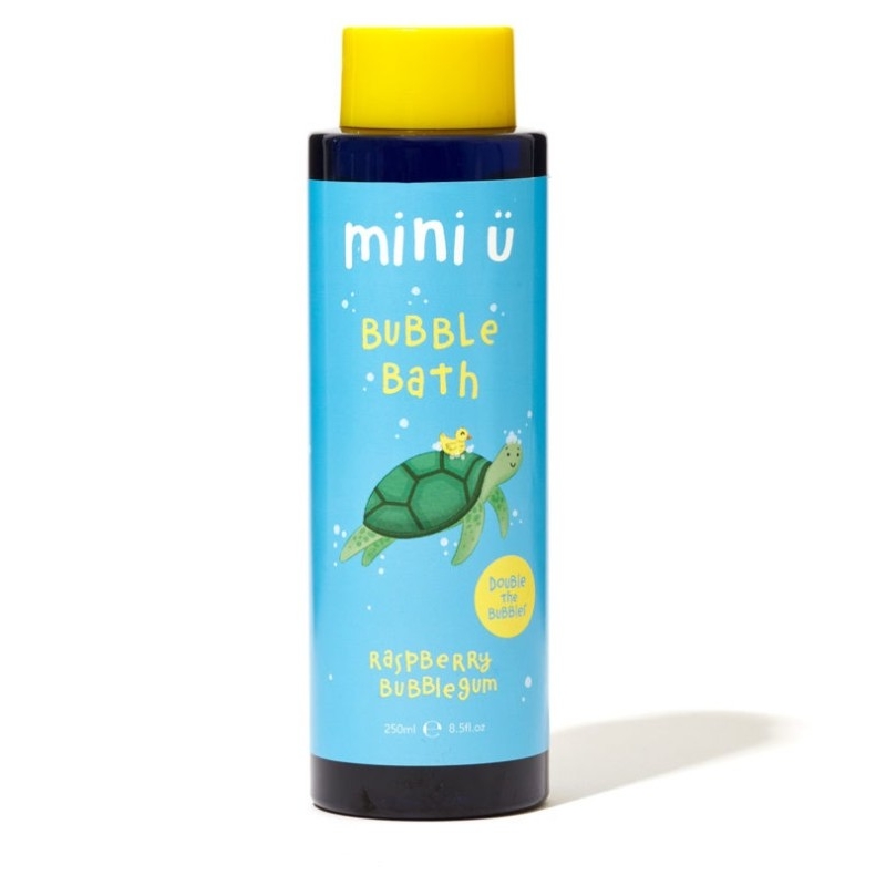 Mini ü - Bain moussant bleu bubble gum