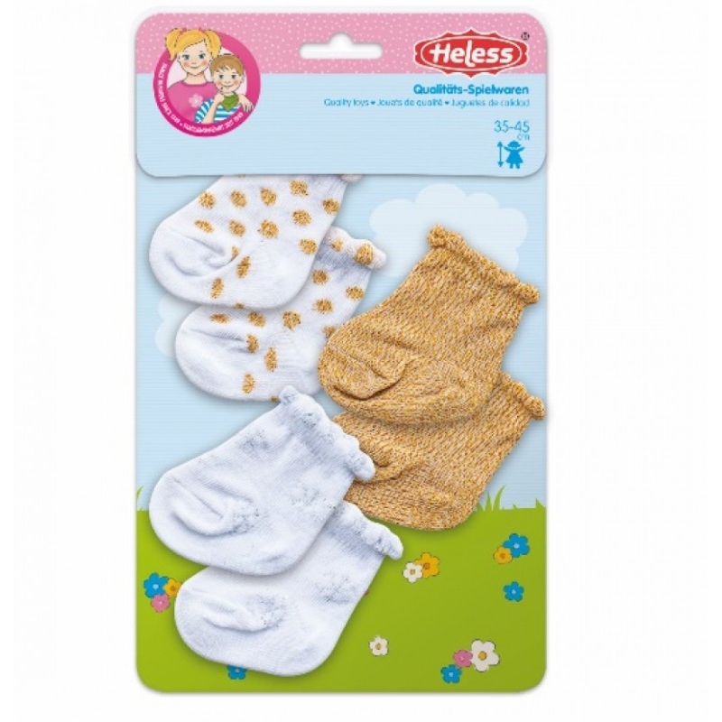 Chaussettes brillantes pour poupée 28-35cm