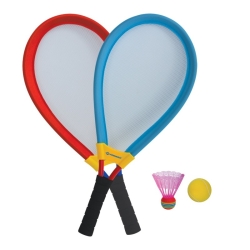 Raquettes géantes tennis/badminton