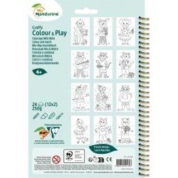 Graffy colour & play, animaux habilés