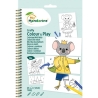 Graffy colour & play, animaux habilés