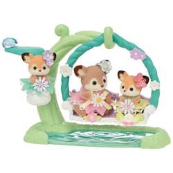 Sylvanian Families - Les bébés biches sur balancelle