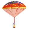 Flying Heroes - Parachutistes en bois à lancer