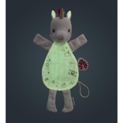 Lena - Doudou marionnette  phosphorescent