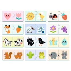 Puzzle duo - Couleurs