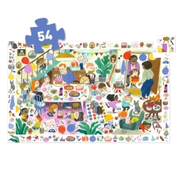 Puzzle observation 54 pièces - La fête d'anniversaire