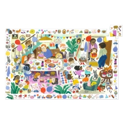 Puzzle observation 54 pièces - La fête d'anniversaire