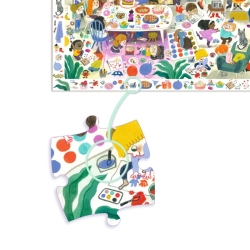 Puzzle observation 54 pièces - La fête d'anniversaire