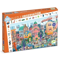 Puzzle observation 200 pièces - La ville