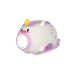 Phare avant pour vélo avec sonnette - Licorne