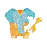 Promo Puzzle en bois 2 en 1 - Eléphant