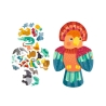 PROMO Puzzle en bois 2 en 1 - Perroquet