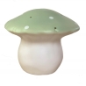 Lampe champignon moyenne vert amande