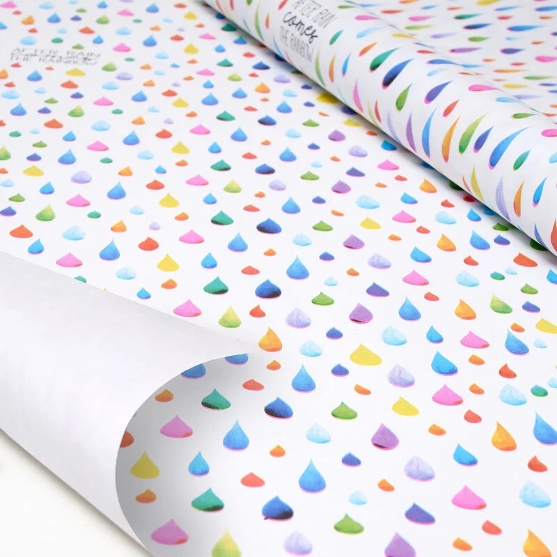 Papier cadeau Legami - Pluie