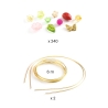 Perles fantaisies - Duo de tiares rose