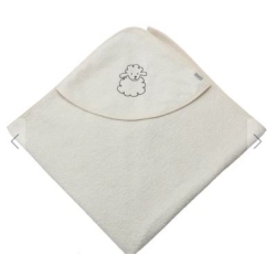 Cape de bain mouton