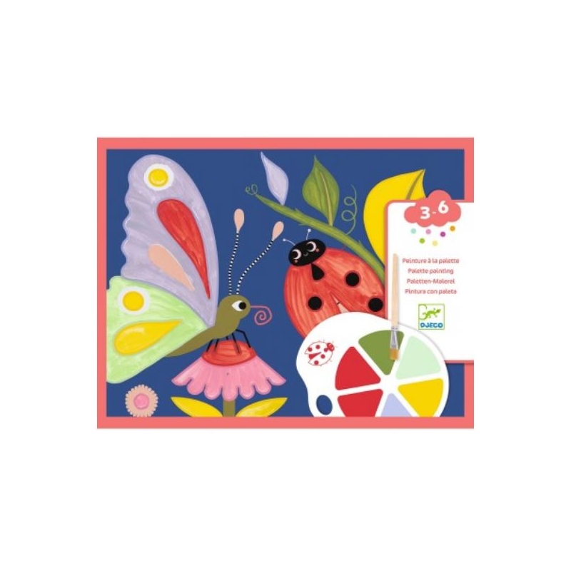 Peinture à la palette - Les petites bêtes