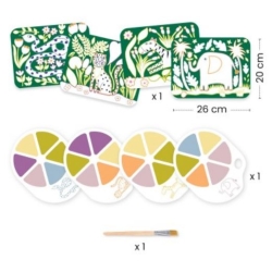 Peinture à la palette - Les sauvages