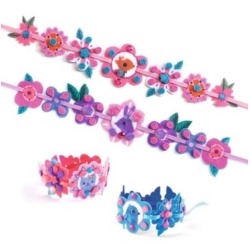Do It Yourself - 4 bracelets feutrine à créer