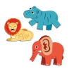 62 gommettes pour les petits - Animaux de la savane
