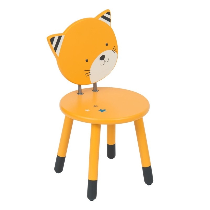 Les Moustaches - Chaise moutarde Lulu