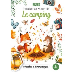 Stickers et activités - Le camping