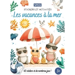 Stickers et activités - Les vacances à la mer