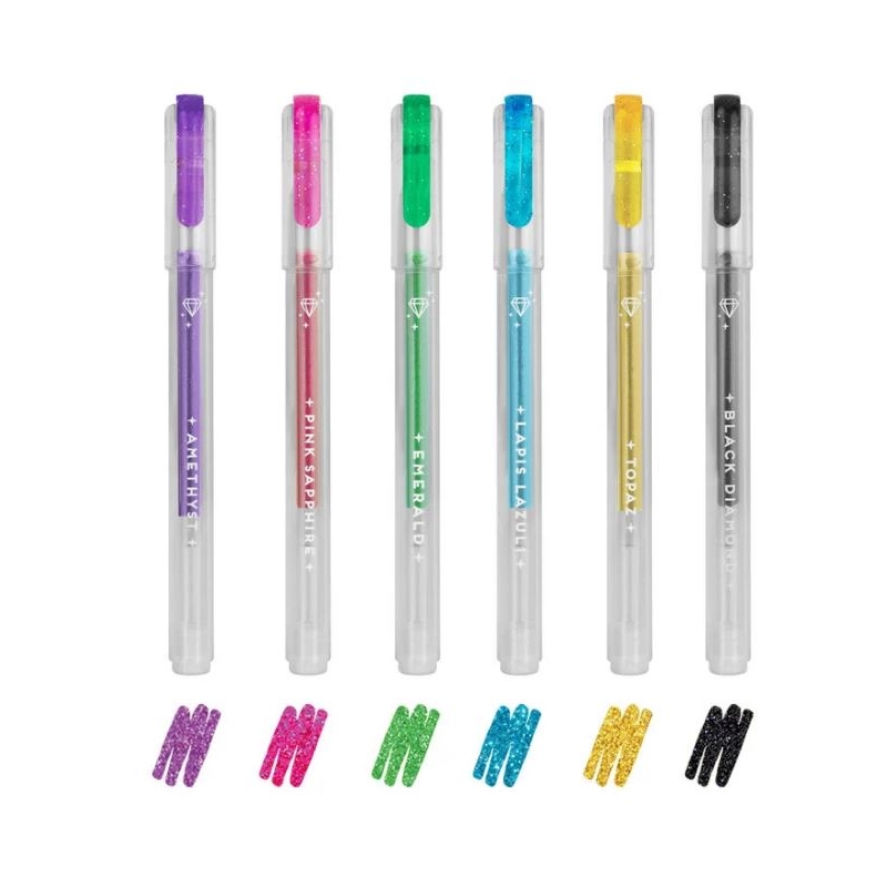 Legami - Stylos à encre gel pailletée