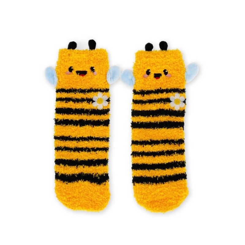 Chaussettes antidérapantes 26/34  - Abeille