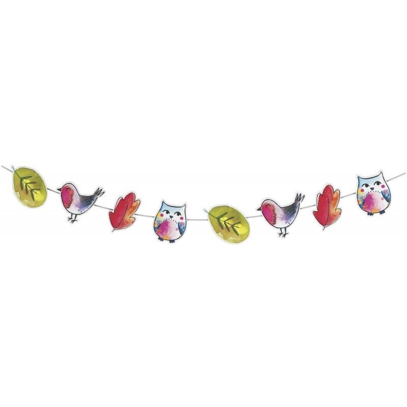 Guirlande anniversaire - Animaux de la forêt